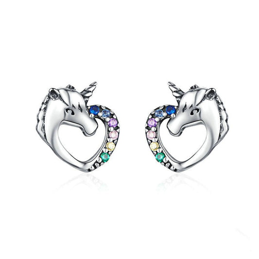 Sterling Silver S925 Stud Earrings LadyShow.Store