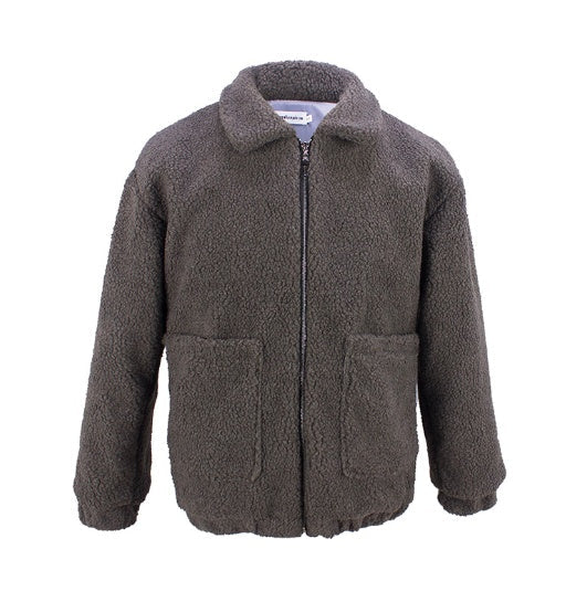 shearling coat jacket women autumn winter warm thick plush coat LadyShow.Store