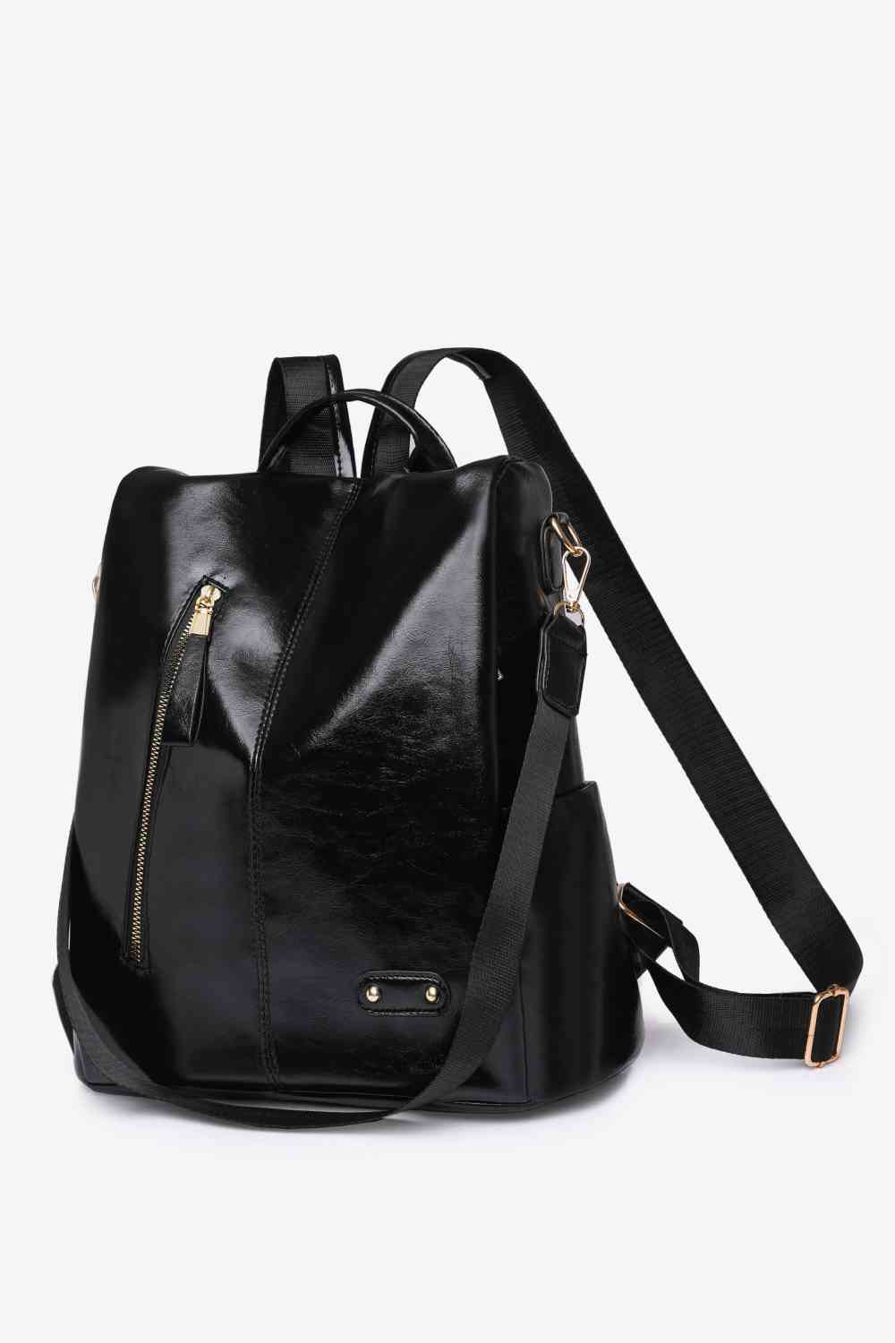 Marcy Zipper Pocket Backpack LadyShow.Store