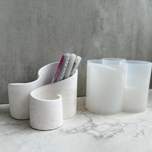 Makeup Brush Storage Box Mold CJD2