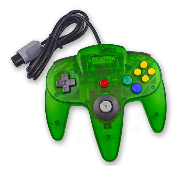 New Wired Controller Joystick Compatible With Nintendo 64 N64 Video Game Console Pi-Mart