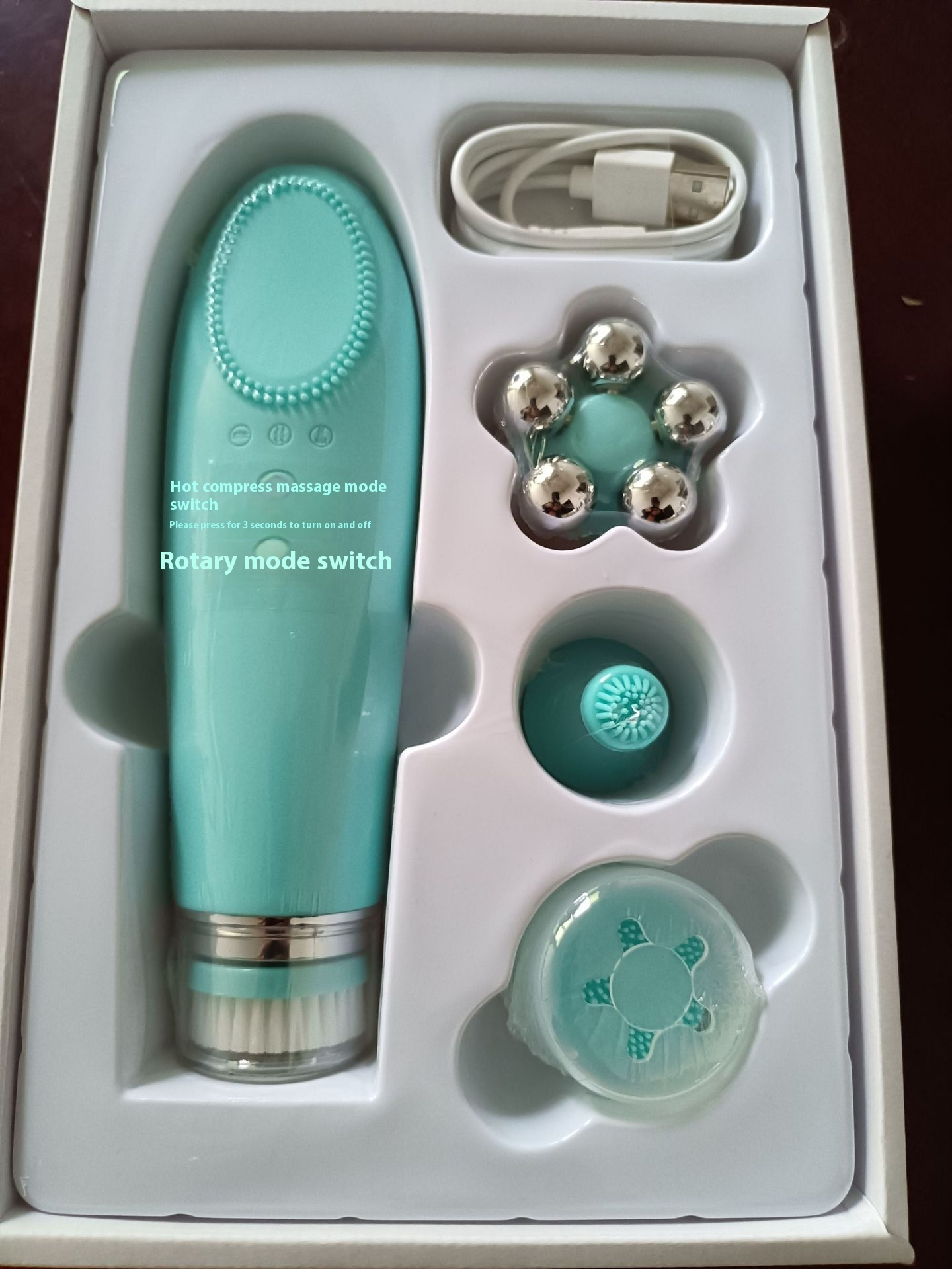 Gentle Electric Facial Brush LadyShow.Store