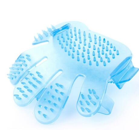 Pet finger grooming brush massage, hand brush cat, dog bath brush beauty, pet cleaning supplies wholesale Pets Fashion