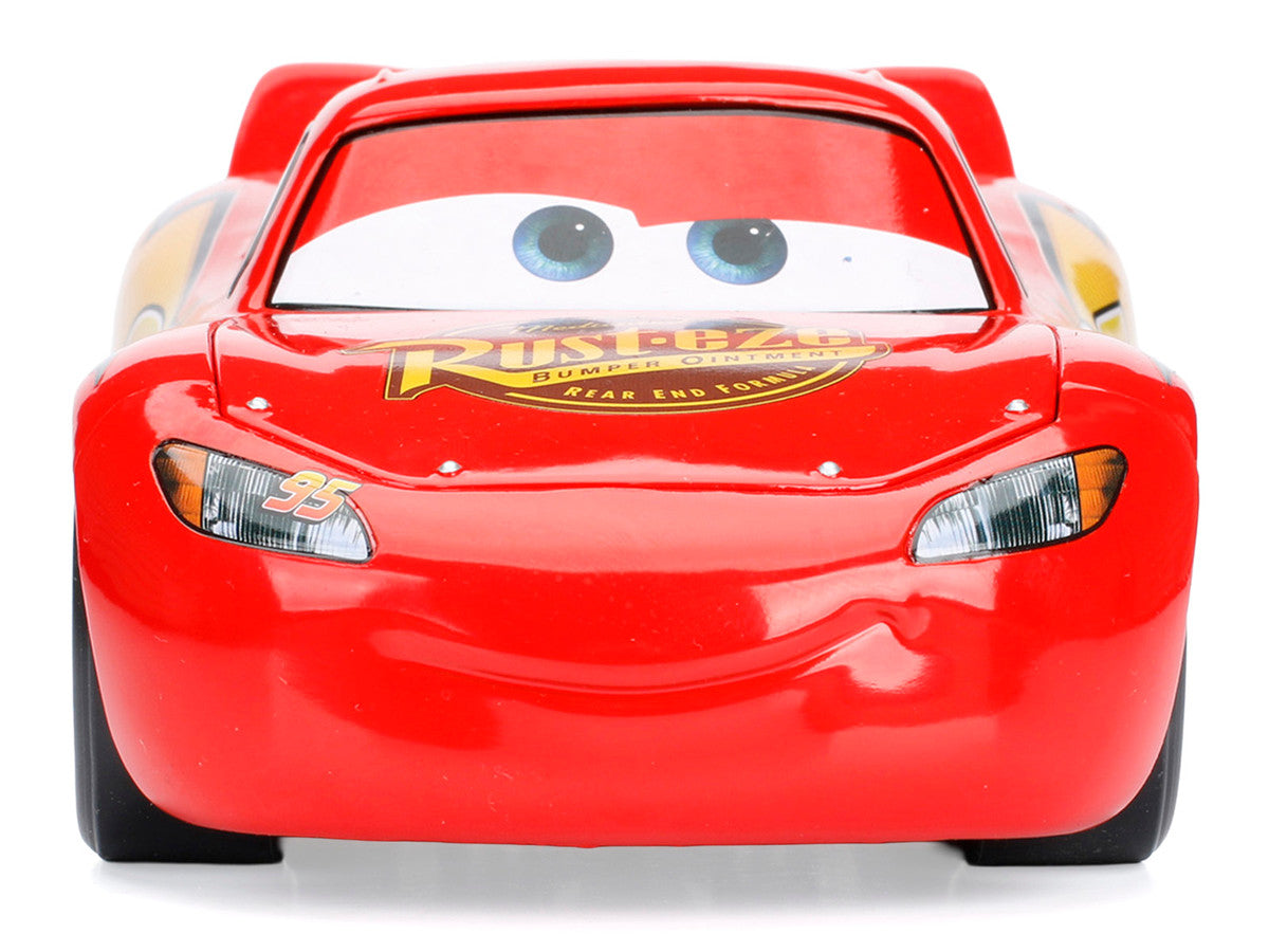 Lightning McQueen #95 Red Disney & Pixar "Cars" Movie "Hollywood Rides" Series Diecast Model Car by Jada LuxuryLifeWay Online Store