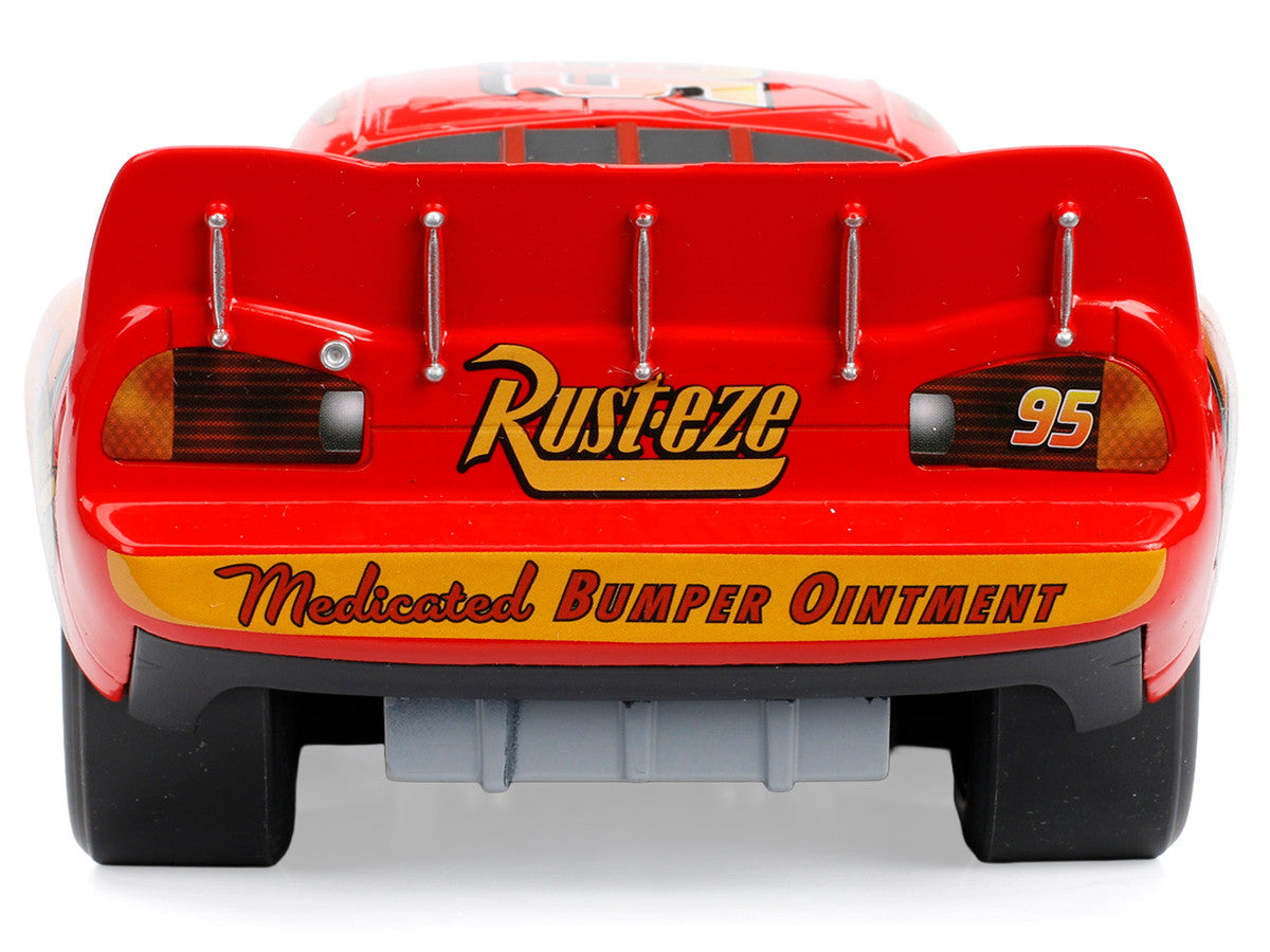 Lightning McQueen #95 Red Disney & Pixar "Cars" Movie "Hollywood Rides" Series Diecast Model Car by Jada LuxuryLifeWay Online Store