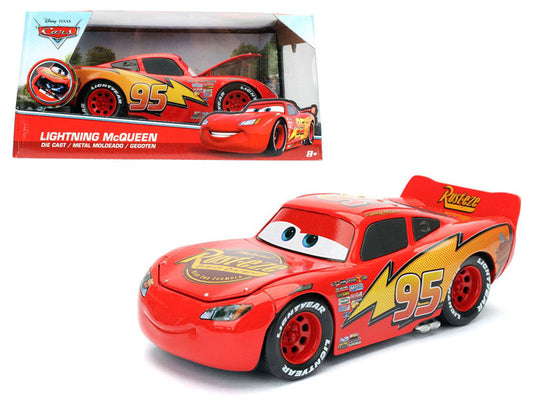Lightning McQueen #95 Red Disney & Pixar "Cars" Movie "Hollywood Rides" Series Diecast Model Car by Jada LuxuryLifeWay Online Store
