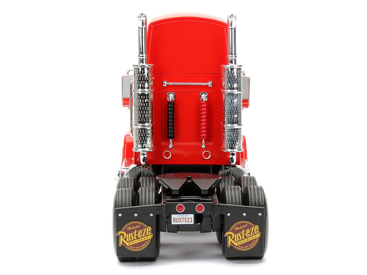 Mack Truck #95 Red "Cars" (2006) Movie "Hollywood Rides" Series Diecast Model Car by Jada LuxuryLifeWay Online Store