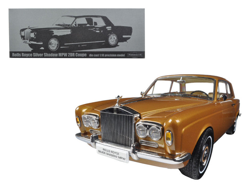 1968 Rolls Royce Silver Shadow Bronze 1/18 Diecast Model Car by Paragon LuxuryLifeWay Online Store
