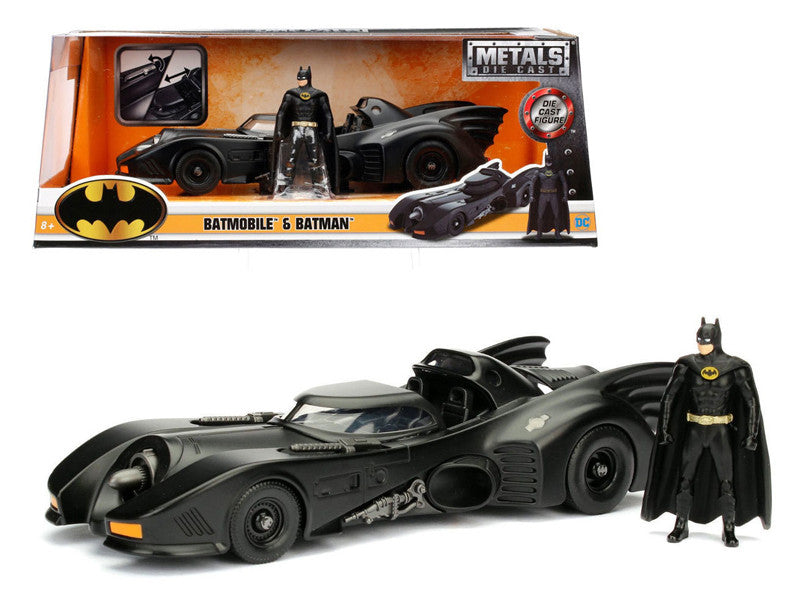 1989 Batmobile with Diecast Batman Figure 1/24 Diecast Model Car by Jada LuxuryLifeWay Online Store