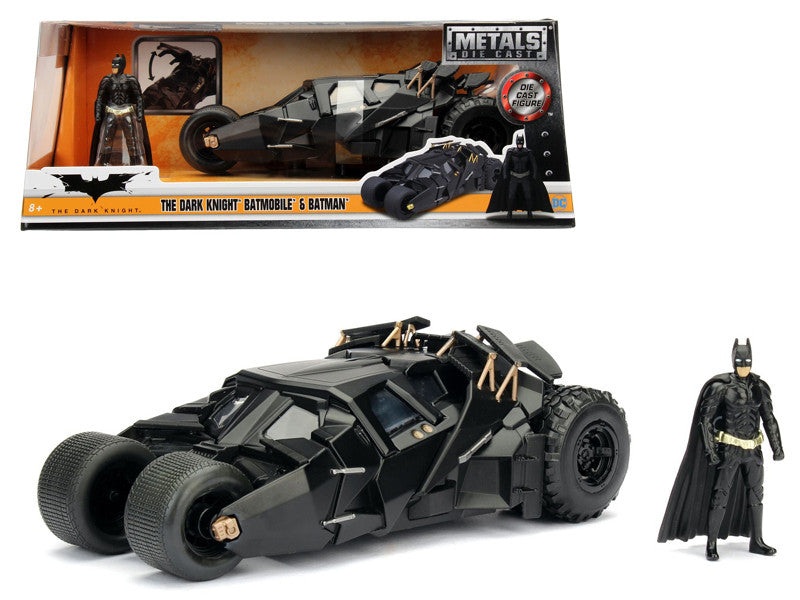 2008 "The Dark Knight" Tumbler Batmobile with Batman Diecast Figurine 1/24 Diecast Model Car by Jada LuxuryLifeWay Online Store
