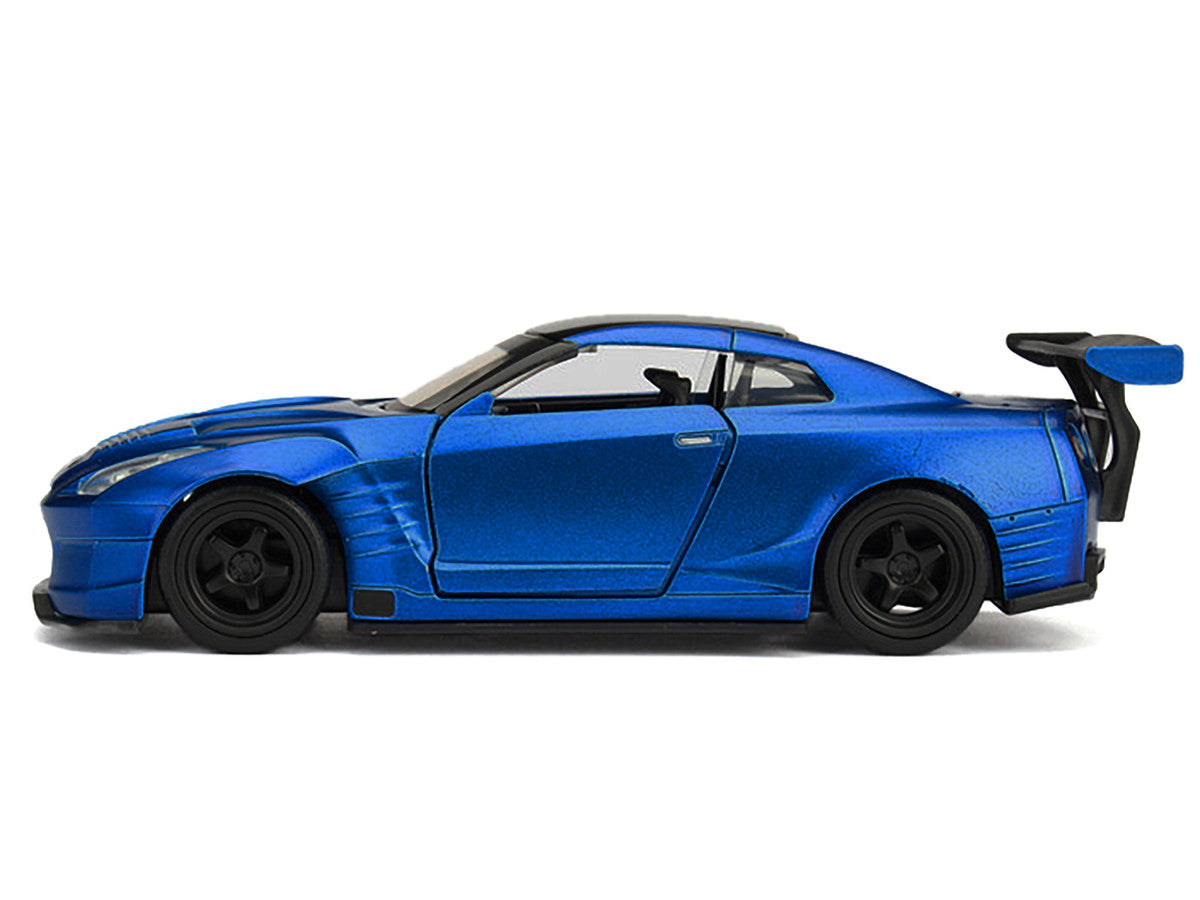 Brian's 2009 Nissan GTR R35 Blue Ben Sopra "Fast & Furious" Movie 1/32 Diecast Model Car  by Jada LuxuryLifeWay Online Store