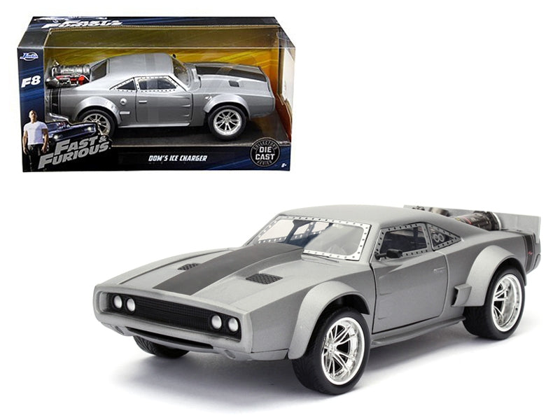 Dom's Ice Charger "Fast & Furious" F8 Movie 1/24 Diecast Model Car by Jada LuxuryLifeWay Online Store