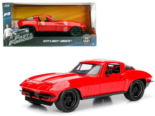 Letty's Chevrolet Corvette Fast & Furious F8 "The Fate of the Furious" Movie 1/24 Diecast Model Car by Jada LuxuryLifeWay Online Store