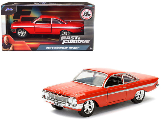 Dom's Chevrolet Impala Red Fast & Furious F8 "The Fate of the Furious" Movie 1/32 Diecast Model Car  by Jada LuxuryLifeWay Online Store