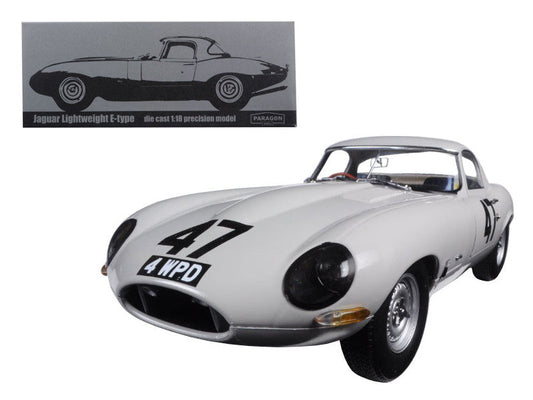 1963 Jaguar Lightweight E-Type #47 "Coombs 4 WPD" 1/18 Diecast Model Car by Paragon LuxuryLifeWay Online Store
