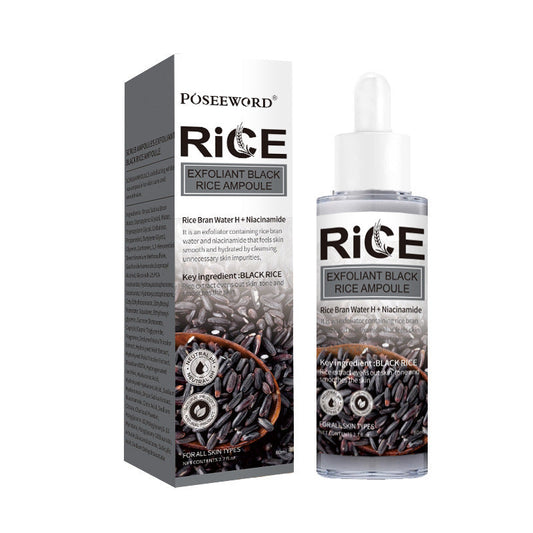 POSEEWORD Exfoliating Black Rice E Ssence Tri Light Beauty