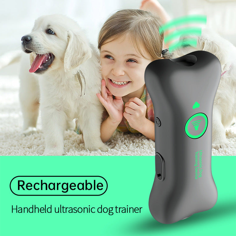 Portable Handheld Ultrasonic Anti-Bark Dog Repellent & Trainer Pets Fashion