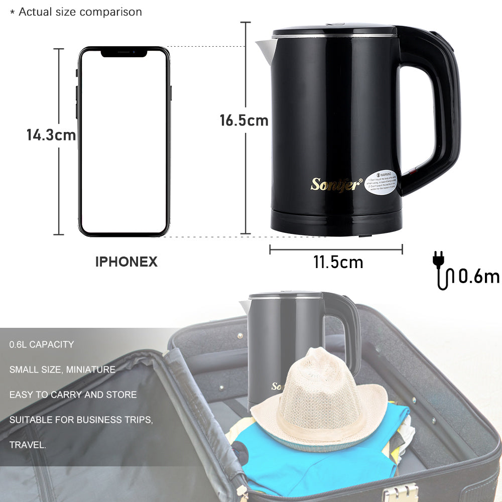 Kettle Thickened 304 Steel Anti-scald Plastic PearlNestDecor.com