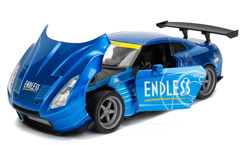 2009 Nissan GT-R (R35) Ben Sopra Blue JDM Tuners 1/24 Diecast Model Car  by Jada LuxuryLifeWay Online Store
