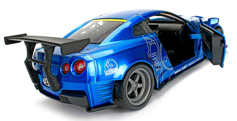 2009 Nissan GT-R (R35) Ben Sopra Blue JDM Tuners 1/24 Diecast Model Car  by Jada LuxuryLifeWay Online Store