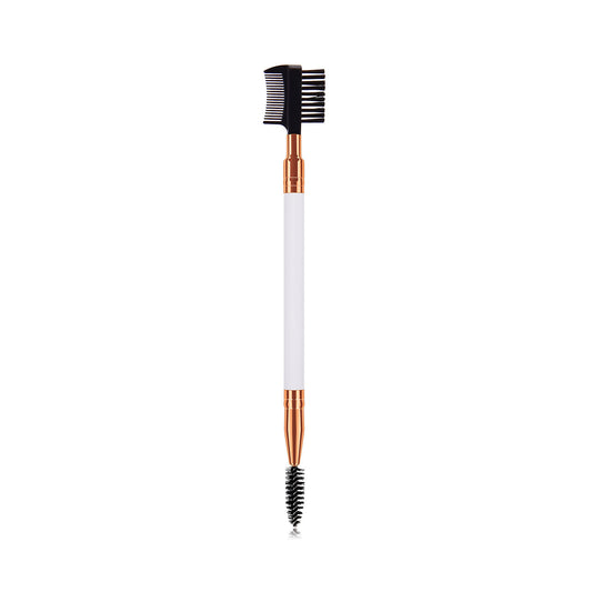 Single double-ended makeup brush and eyelash brush CJD2