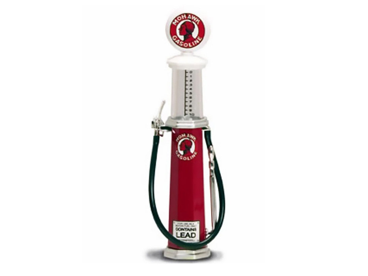 Mohawk Gasoline Vintage Gas Pump Cylinder 1/18 Diecast Replica by Road Signature LuxuryLifeWay Online Store