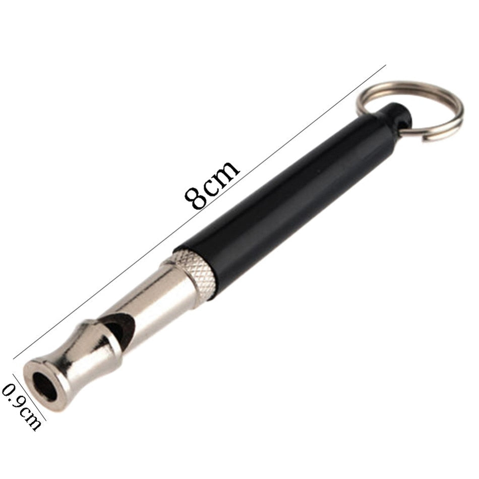 1Pcs Pet Dog Cat Training Obedience Black Whistle Ultrasonic Supersonic Sound Pitch Quiet Trainning Whistles Pets Supplies Pets Fashion