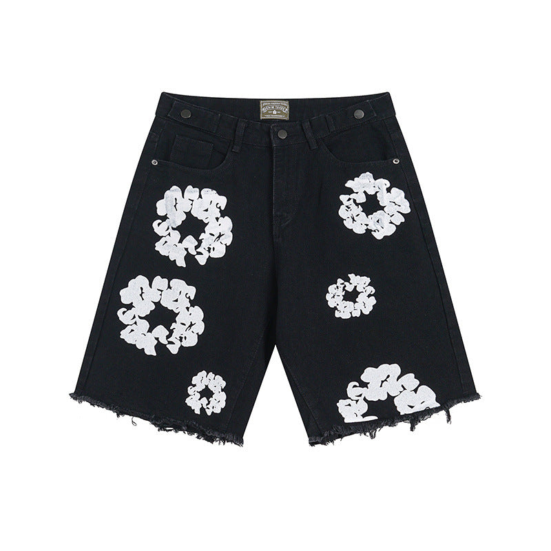 Kapok Denim Shorts Pi-Mart
