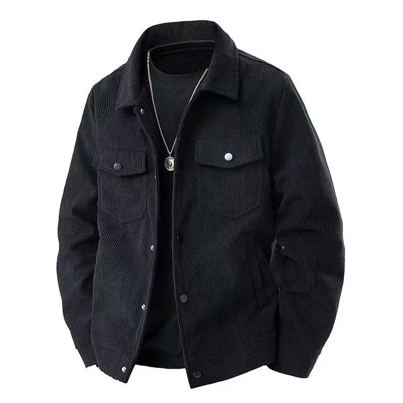 Retro Casual Loose Men's Lapel Work Jacket Best YouTube Store