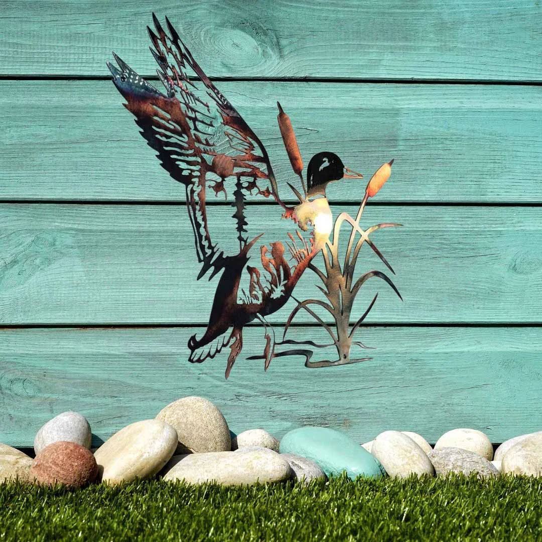 Home Decor Mallard Alloy Wall Art PearlNestDecor.com