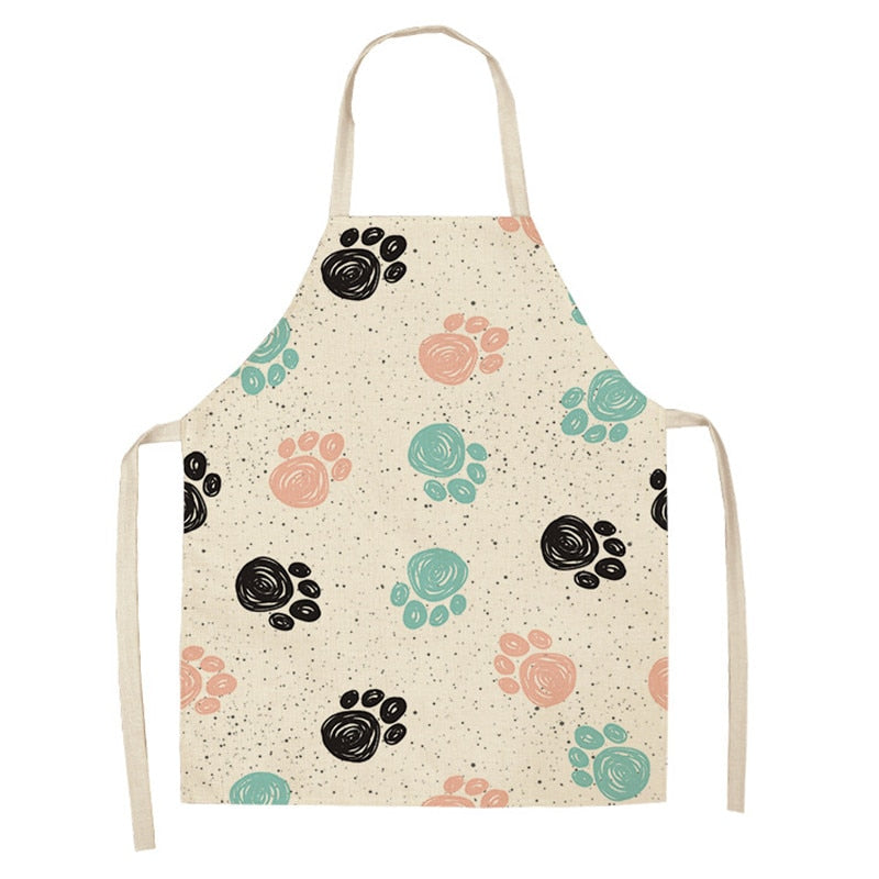 Explosive Animal Animation Multifunctional Kitchen Apron Cotton And Linen Apron PearlNestDecor.com