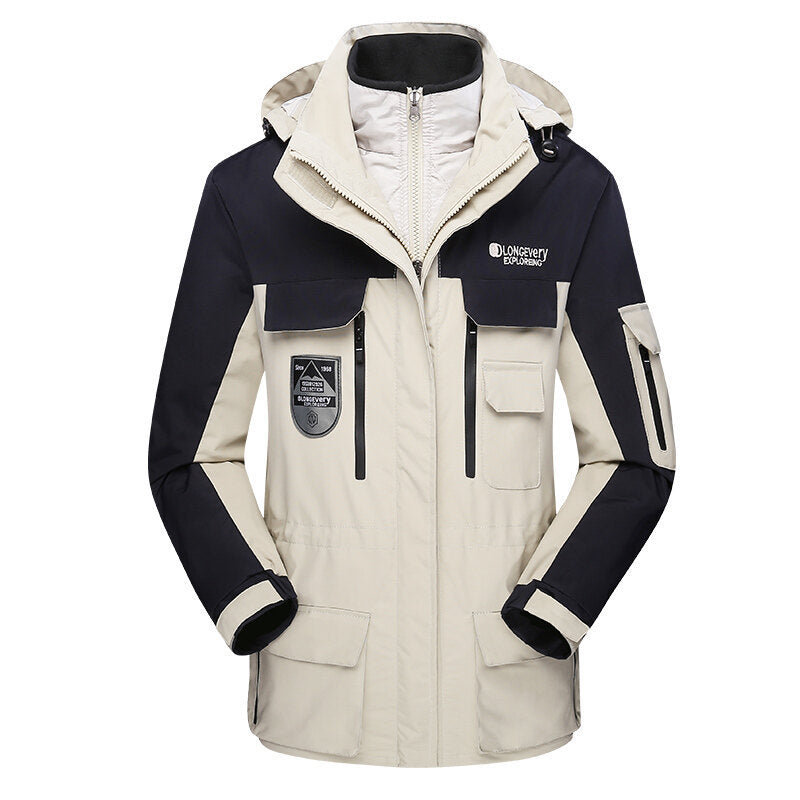 Three In One Jacket With Two Detachable Jackets CJD