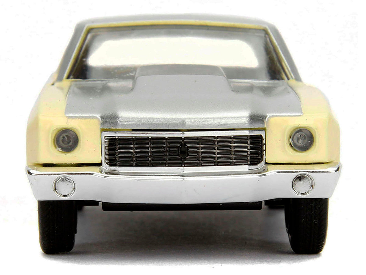 Chevrolet Monte Carlo Cream with Silver Hood and Top "The Fast and the Furious: Tokyo Drift" (2006) Movie "Fast & Furious" Series 1/32 Diecast Model Car by Jada LuxuryLifeWay Online Store
