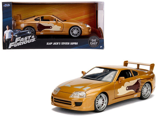 Slap Jack's Toyota Supra Gold "Fast & Furious" Movie 1/24 Diecast Model Car by Jada LuxuryLifeWay Online Store