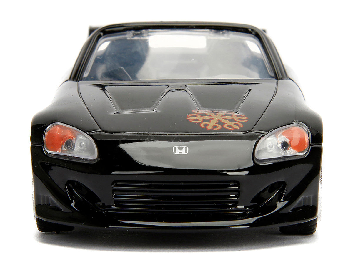 Honda S2000 Convertible Black with Graphics "The Fast and the Furious" (2001) Movie "25 Years of Fast & Furious" Series 1/32 Diecast Model Car by Jada LuxuryLifeWay Online Store