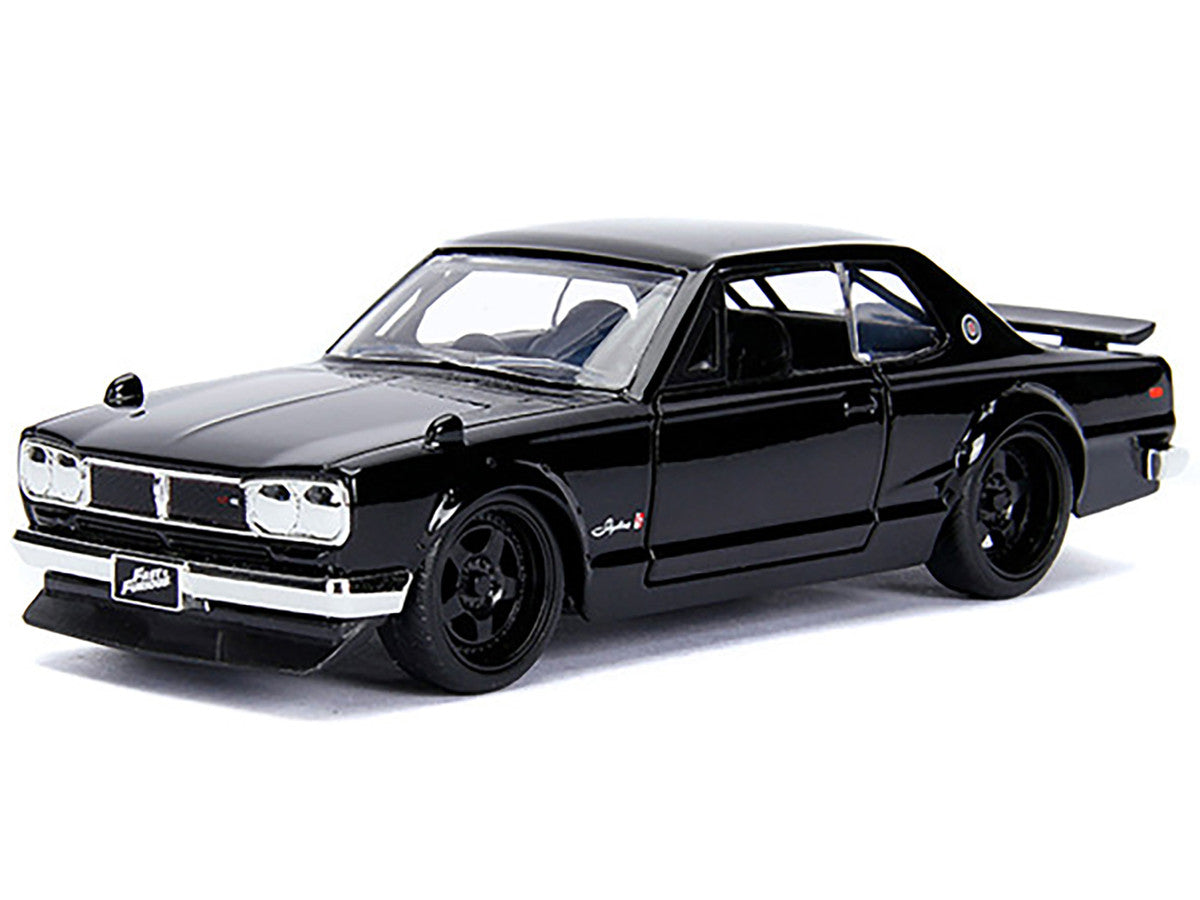 Brian's Nissan Skyline 2000 GT-R (KPGC10) Black "Fast & Furious" Movie 1/32 Diecast Model Car by Jada LuxuryLifeWay Online Store