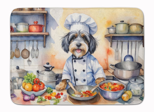 Tibetan Terrier The Chef Memory Foam Kitchen Mat LuxuryLifeWay Online Store