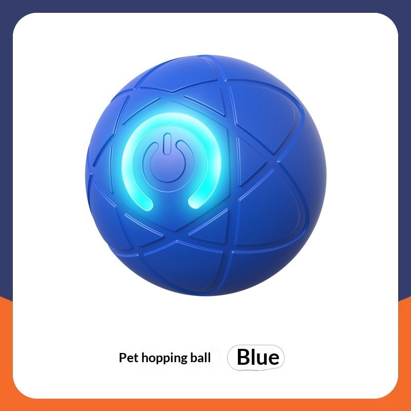 Pets Electric Jumping Ball Automatic Dog-teasing Luminous Pet Products Pets Dogs Training Products Ball Toys For Dogs Resistance Pets Fashion