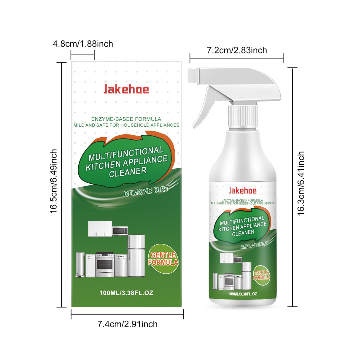 Kitchen Appliance Cleaner 1 0 0ml0-box Tri Light Beauty