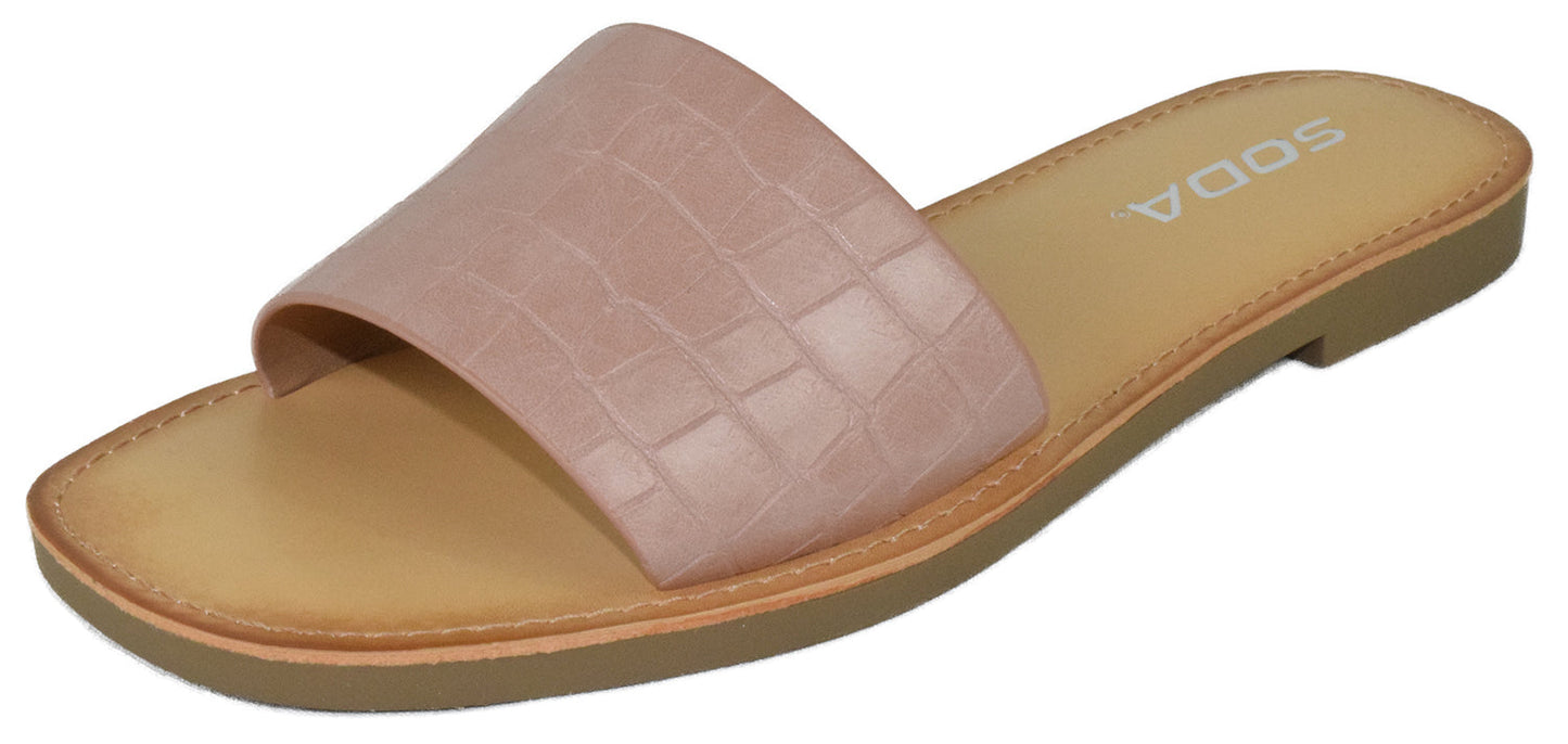 JOHANA-S Mauve Croco Soda LuxuryLifeWay Online Store