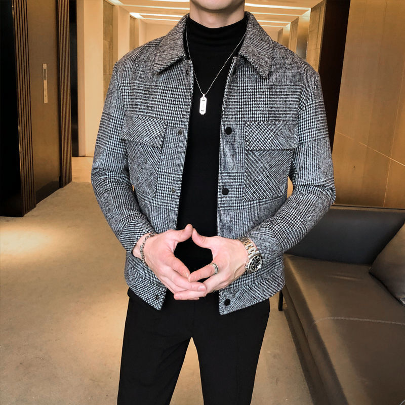 Men's Slim Fit Fashion Jacket - Trendy Thick Design Pi-Mart