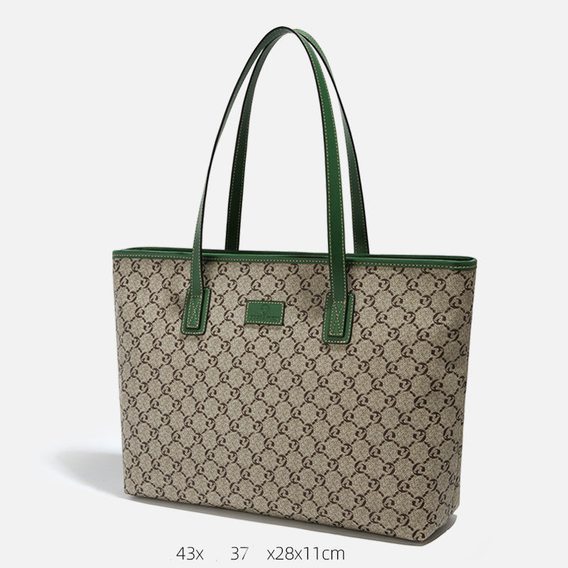 Women's Large Capacity Genuine Leather Tote Bag LadyShow.Store