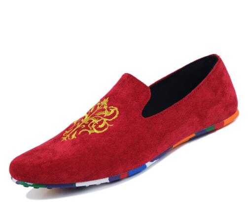 Embroidered Men's Shoes Best YouTube Store