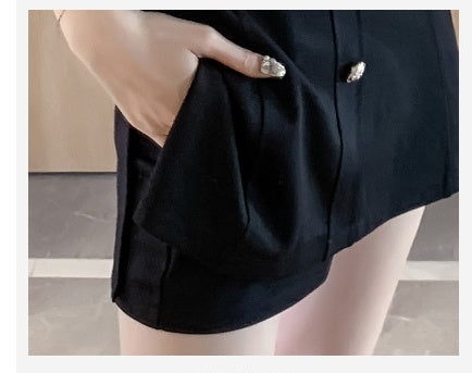 Women Chiffon Lantern Sleeve Splicing Shirt Dress NorixaFashion.com