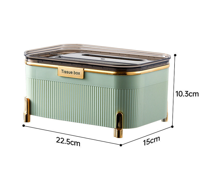 Light Luxury Tissue Box Tissue Paper Household Nordic Simple Storage Best YouTube Store
