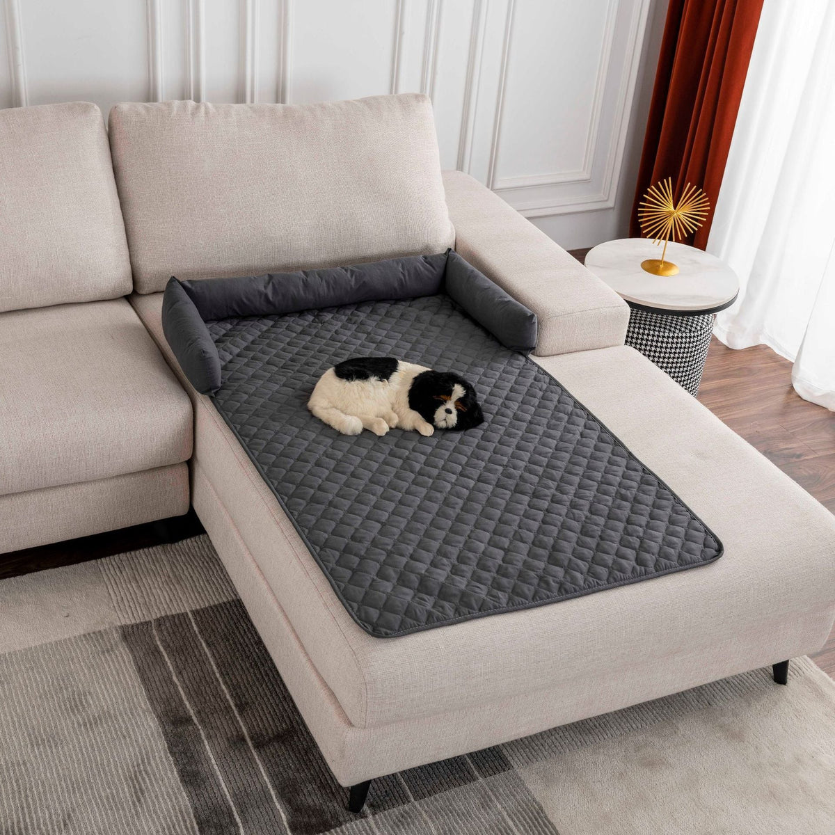 Anti-dirty Waterproof Pet Mat Ultrasonic Cotton Dog Pets Fashion