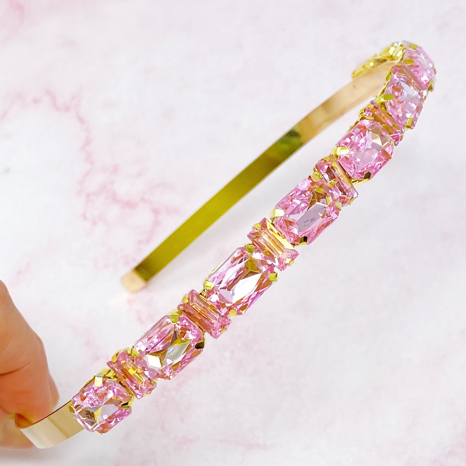 Diamonds In A Row Headband LadyShow.Store