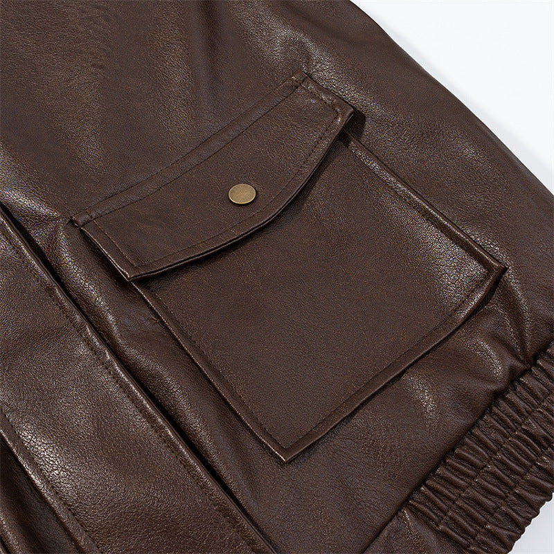 Retro Old Money Style Coat Motorcycle Clothing Jacket Best YouTube Store