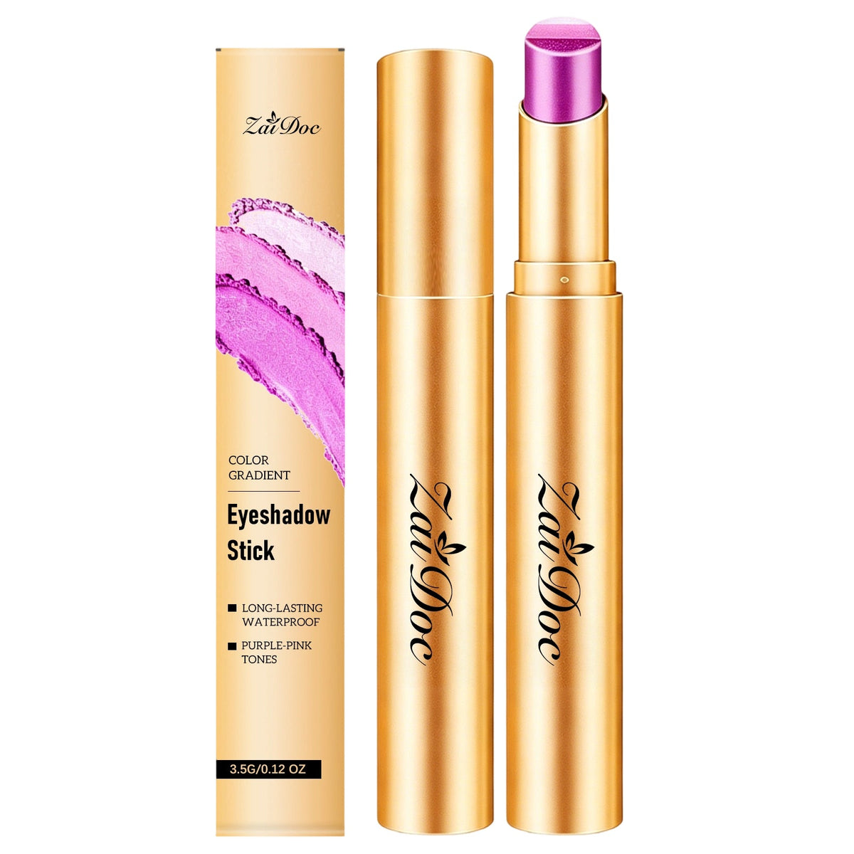 Makeup Multicolor Eyeshadow Stick  Star Galaxy Purple  3.5g 1box Tri Light Beauty