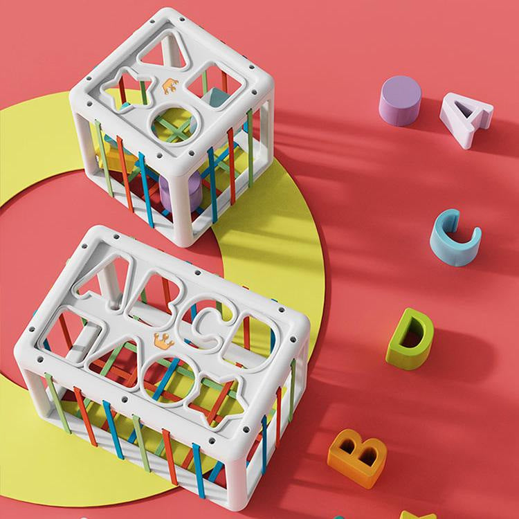 Rainbow Sensory Baby Learning Toy - Multi-Functional Cube LuxuryLifeWay Online Store